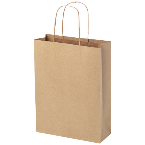 Torba z papieru Kraft ze skręconymi uchwytami – 24 x 9 x 32 cm Kraftowy brąz 1ZM00706 (3)
