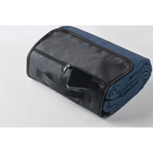 Polarowy koc piknikowy Niebieski MO2978-04 (6)
