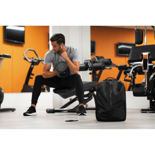 Plecak, torba podróżna, sportowa Czarny P705.801 (2)