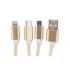 Kabel USB 3 w 1 TAUS Złoty 09106-24 (2) thumbnail
