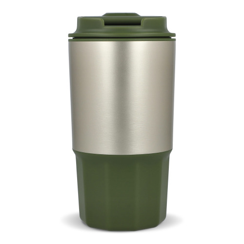 Kubek termiczny Silva 450 ml Oliwkowa zieleń LT98760-N0043 (2)