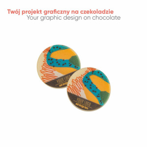Pralina z nadrukiem Choco Circle