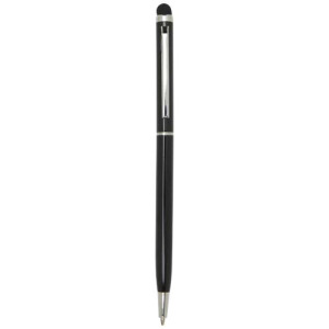 Ore aluminium ballpoint pen with stylus Czarny