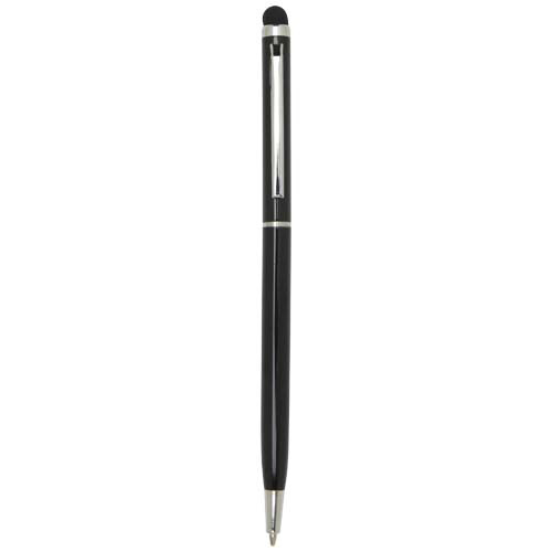 Ore aluminium ballpoint pen with stylus Czarny 10625690 