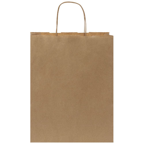 Torba z papieru Kraft ze skręconymi uchwytami – 25 x 11 x 32 cm Kraftowy brąz 1PQ00206 (2)