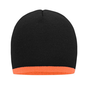 Czapka Dopasowana Dzianinowa - Navy & Red