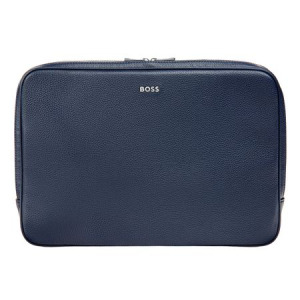Torba na laptopa Classic Grained Black Granatowy
