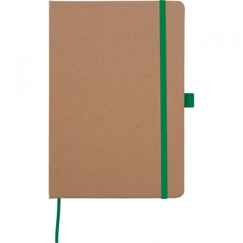 Notes A5 z papieru z recyklingu BOURNEMOUTH Zielony 528309 (2)