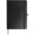 Notatnik A5 w linie z PU z recyklingu CLEO Czarny 2374803 (4) thumbnail