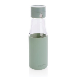Butelka monitorująca ilość wypitej wody 650 ml Ukiyo zielony