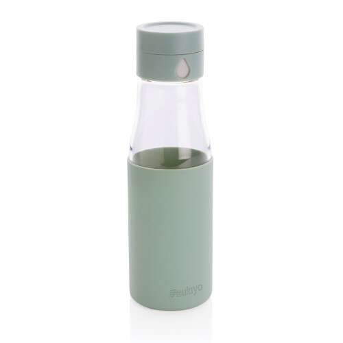 Butelka monitorująca ilość wypitej wody 650 ml Ukiyo zielony P436.727 