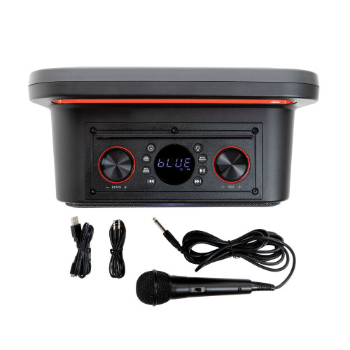 Głośnik bezprzewodowy Motorola ROKR810, mikrofon karaoke Czarny P329.801 (3)