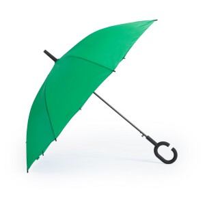 Wiatroodporny parasol, rączka C zielony