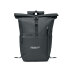 300D RPET plecak typu rolltop czarny MO2051-03 (4) thumbnail