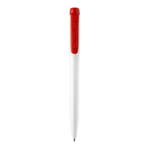 Długopis Ingeo TM Pen nieprzezroczysty Biały / czerwony LT87542-N0121 (2)