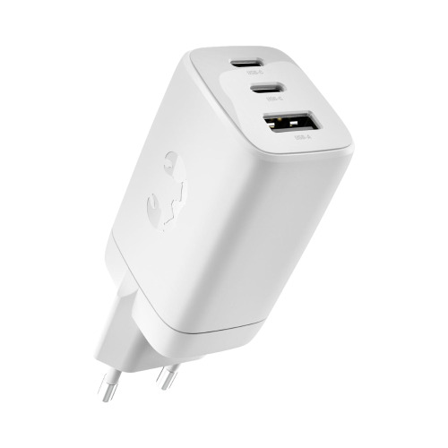 Fresh 'n Rebel ładowarka do laptopa 67W GaN USB-C i USB-A Jasnoszary LT49750-N0062 (1)