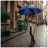 Parasol Citizen Green Libeccio 24" wykonany z użyciem materiałów z recyklingu, wiatroodporny Niebieski 1PZ06352 (2) thumbnail