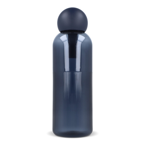 Sagaform Ture butelka na wodę 600 ml Transparentny / ciemnoniebieski LT52056-N0410 (6)