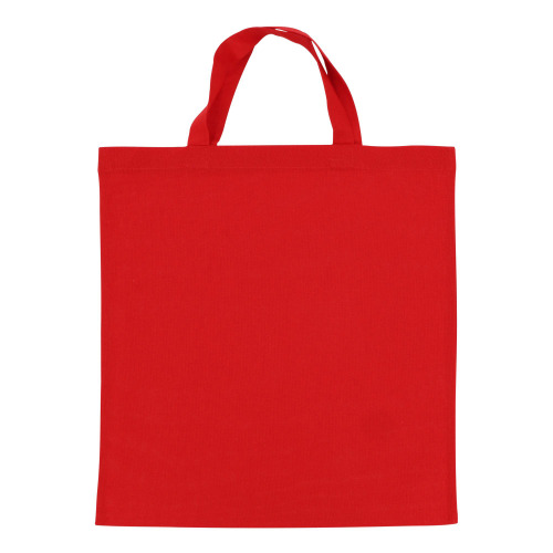 Torba na zakupy OEKO-TEX® color short 140g/m² 38x42 cm Czerwony LT95256-N0021 (1)