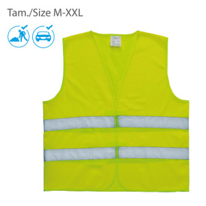 Kamizelka odblaskowa M Fluorescent Yellow