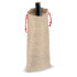 Torebka na wino w stylu juty 14 x 34 cm Naturalny LT90277-N0094 (1) thumbnail