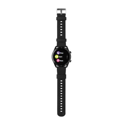 Monitor aktywności Fit Watch, TPE z recyklingu Czarny P330.831 (3)