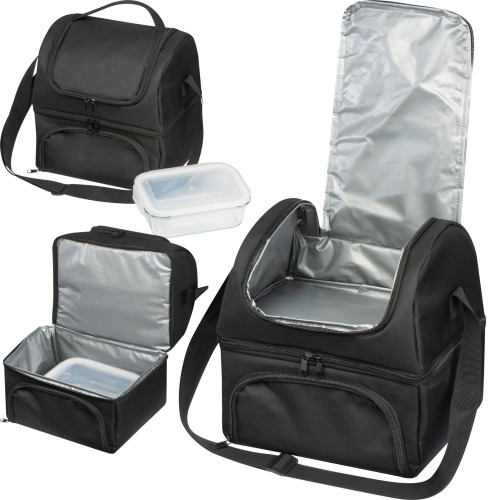 Torba termiczna z lunch boxem HANS Czarny 6291603 (4)