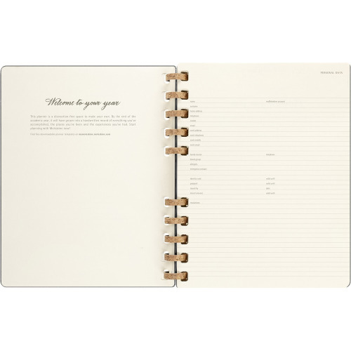 Spiralny kalendarz MOLESKINE Solar Czarny VM590-03/2023 (4)