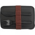 Lunch box ze sztućcami VIGO 600 ml Czarny 265903 (1) thumbnail