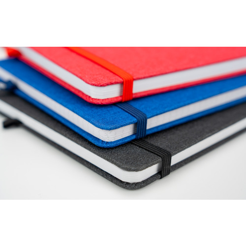 Notes A5 w kratkę BARDOLINO Czerwony 144505 (6)