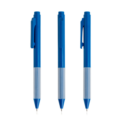 Długopis z recyklingowanego ABS / Silpulseaura Granatowy IP13152465 