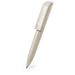 Mini długopis z włókien słomy pszenicznej neutralny