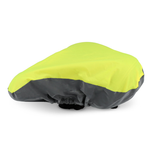 R-PET Odblaskowy pokrowiec na siodełko żółty LT90429-N0041 (6)