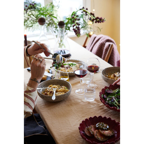 Talerz DAGNY mały, bordowy Bordowy 5018504- (5)