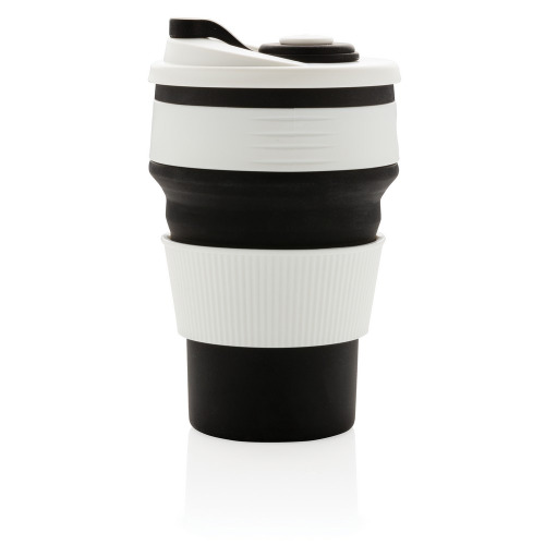 Składany kubek podróżny 350 ml Czarny P432.601 (3)