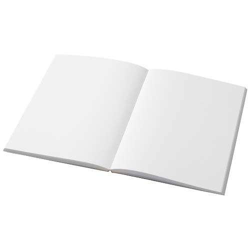 Notatnik A5 Novella Austen z miękką okładką z materiału z recyklingu, papier pakowy — 100 kartek Piasek pustyni 21026406 (3)