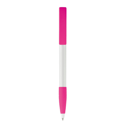 Długopis Nash Grip Biały / różowy LT80801-N0176 (4)
