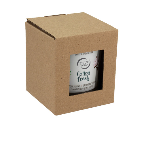 Świeca sojowa 190g Cedarwood Przeźroczysty PS0005 (4)