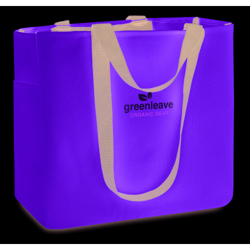 Torba na zakupy z poliestru 60 Limonka MO8715-48 (2)