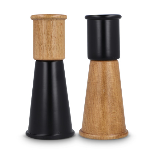 Sagaform Gurken – zestaw młynków do soli i pieprzu, 15 cm (mały) Czarny LT52260-N0002 (3)