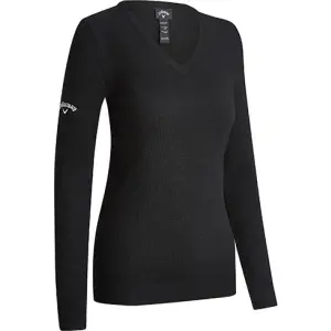 Sweter Damski Dekolt V Welniany Termiczny