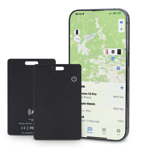 Xoopar ICE-Card Ultra-cienka karta śledząca z możliwością ładowania Czarny