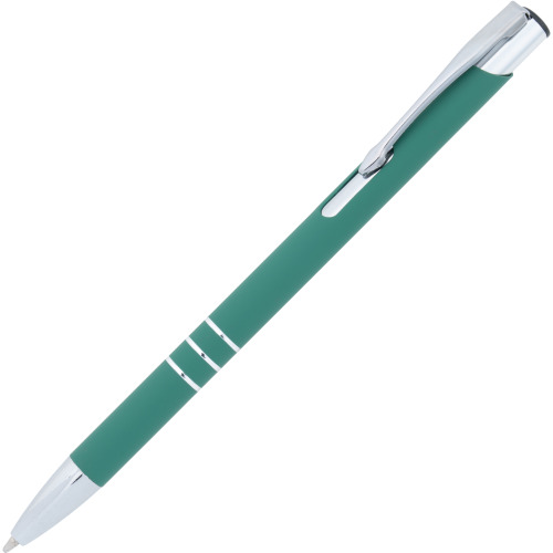 Długopis metalowy soft touch NEW JERSEY Zielony 055509 