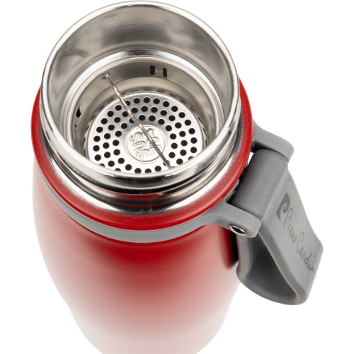 Butelka termiczna 650 ml Pierre Cardin Czerwony B9000501IP305 (4)