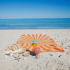 Szybkoschnący ręcznik plażowy R-PET 100×180 cm, sublimacja Pomarańczowy LT97215-N0026 (6) thumbnail