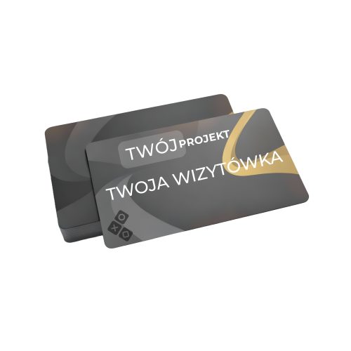 Karta plastikowa - wizytówka Wielokolorowy PLK04 