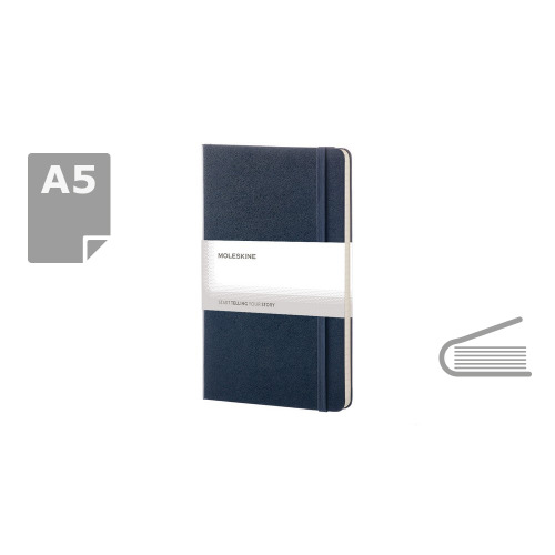 MOLESKINE Notatnik ok. A5 Ciemnoniebieski VM302-27 