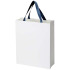 Torba papierowa Smartfold 210 g/m² z uchwytami ze wstążki i błyszczącym laminowaniem – 31 x 12 x 39 cm Niebieski 1ZM01452 (2) thumbnail
