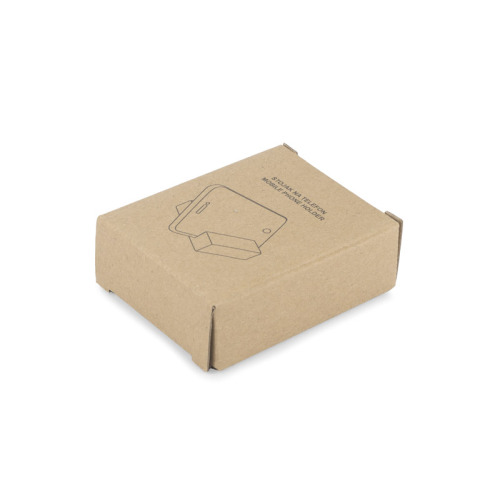 Bambusowy stojak na telefon TILE Naturalny 17853 (8)