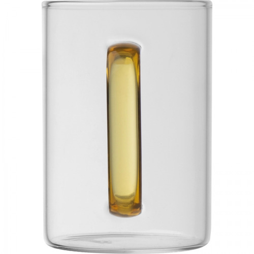 Kubek szklany 250 ml EDDA żółty 8234008 (7)